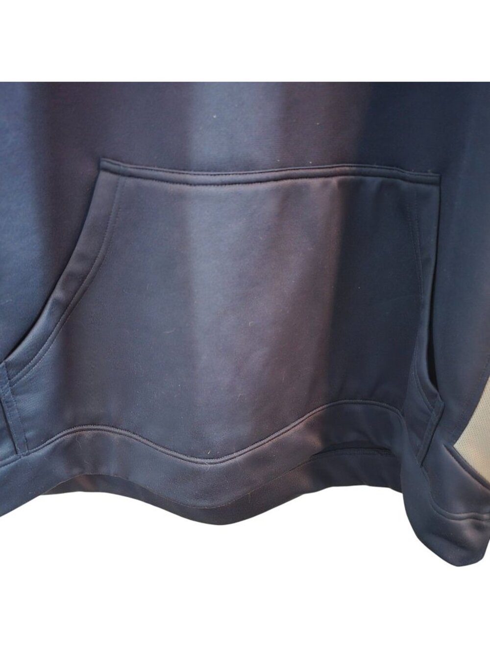 Mizuno Rome Braves Hoodie Men’s XXL Navy Blue Pullover Sweatshirt Baseball Gear - Picture 6 of 11